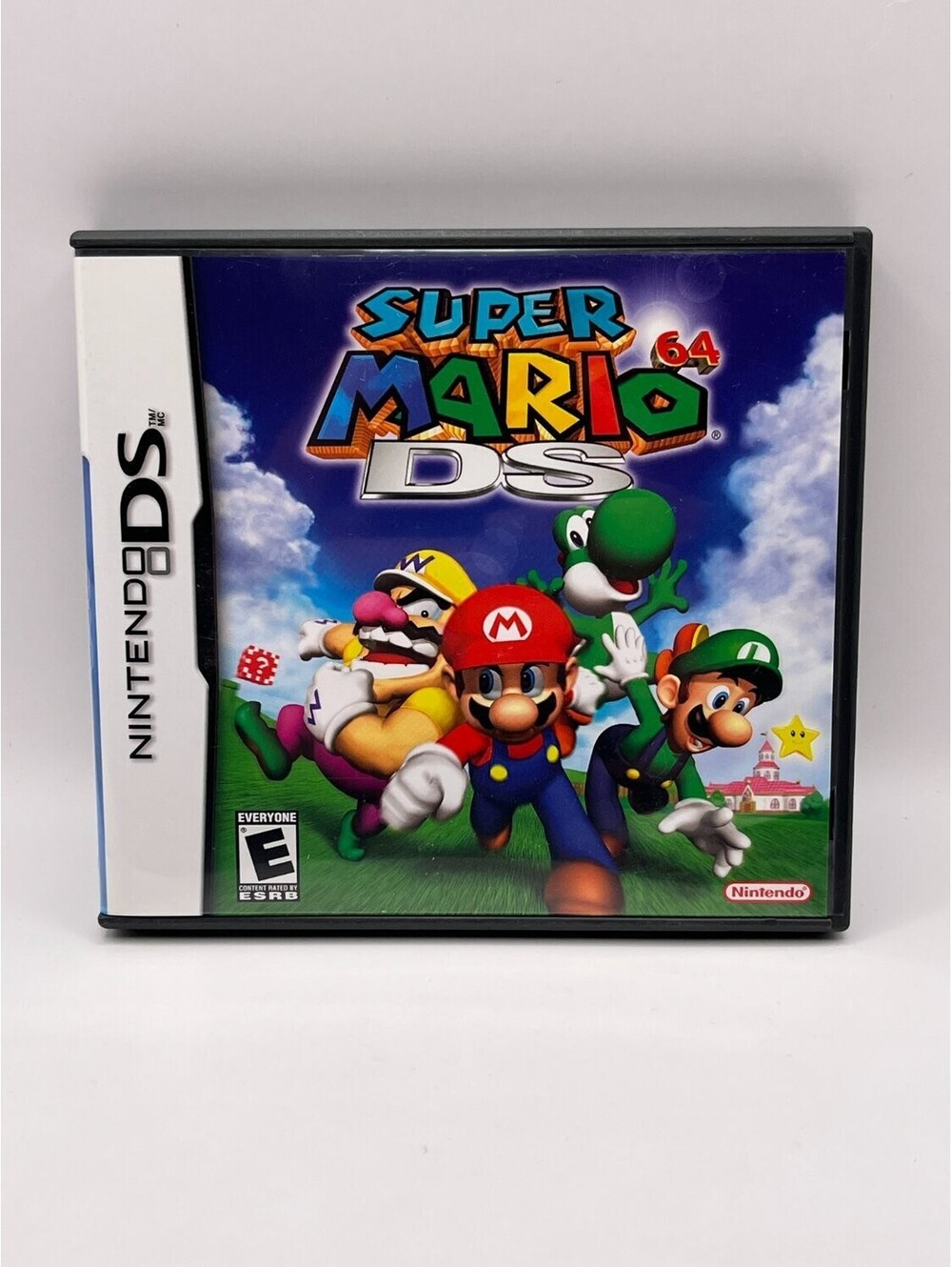 Super Mario 64 DS Nintendo Game 2004 Complete In Box CIB NTR-ASME-USA Black